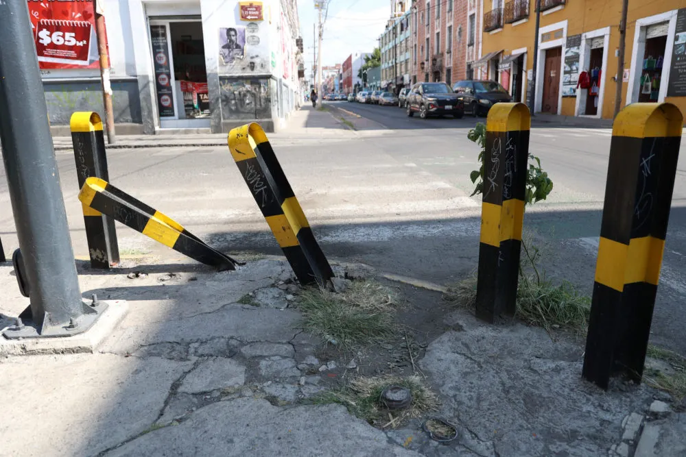 Retirarán objetos peligrosos de la vía pública en el Centro Histórico de Puebla