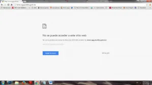 Se cae página web de la SGG Puebla