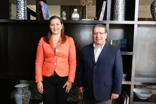 Martha Erika se reunió con Doger para buscar “coincidencias” en beneficio de los ciudadanos