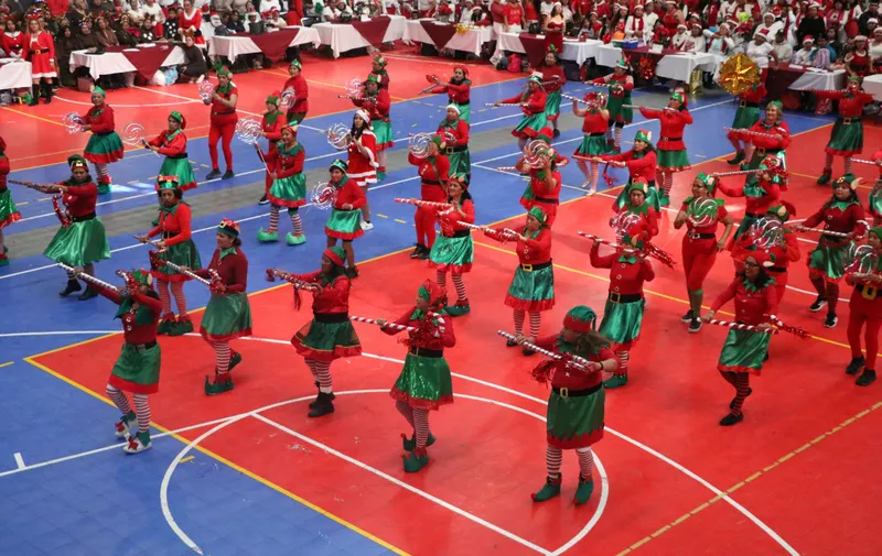 El Instituto Municipal del Deporte de Puebla realizó el Festival de Activación Física Navideño
