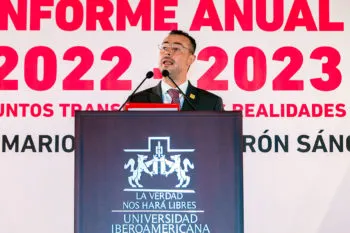 Mario Patrón rinde su cuarto informe de labores como rector de la Ibero Puebla