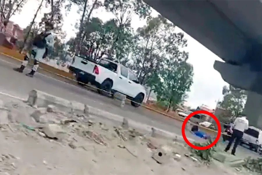 Atropellado Autopista Mexico Puebla