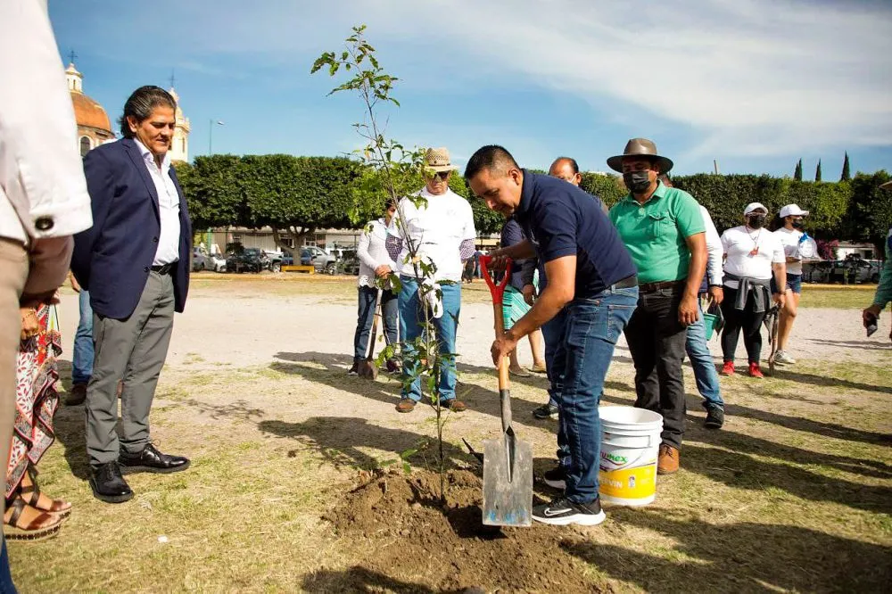 San Andres Cholula Jornada De Reforestacion