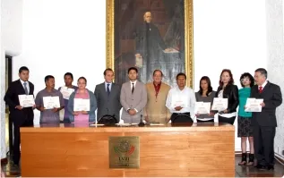 Diputado Edgar Salomón Escorza entregó ”Acreditación de Calidad de Poblano” a 12 personas