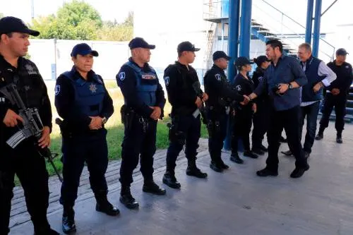 Manuel Alonso supervisa la estrategia de seguridad pública en el suroeste de Puebla