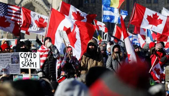 Manifestaciones Canadá