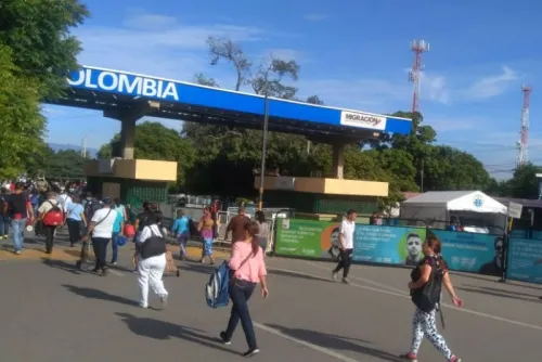 Colombia cerrará fronteras por paro nacional