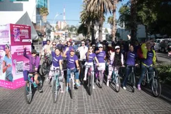 Realiza Ayuntamiento de Puebla la Rodada Pedaleando Juntas