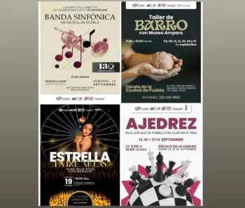 Invita Ayuntamiento de Puebla a pasar un fin de semana con mucha diversión
