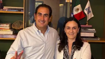 Manolo Herrera y Mónica Rodríguez se alían por dirigencia municipal del PAN en Puebla