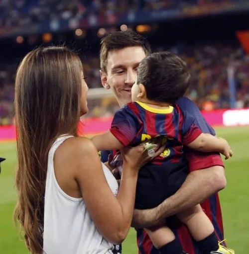 Messi reveló el nombre de su tercer hijo a través de las redes