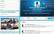 Fernando Manzanilla informa de su renuncia en Twitter