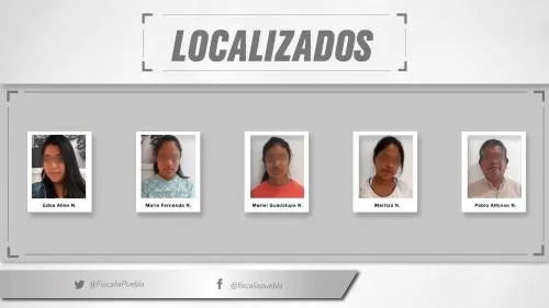 Localizó FGE a cinco personas reportadas como desaparecidas