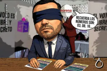 Bajan a operadores la lista de candidatos a apoyar en la elección del Poder Judicial en Puebla