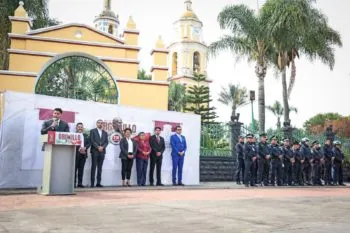 Cuautlancingo inicia festejos patrios con la colocación del Bando Solemne por el 216 Aniversario de la Independencia