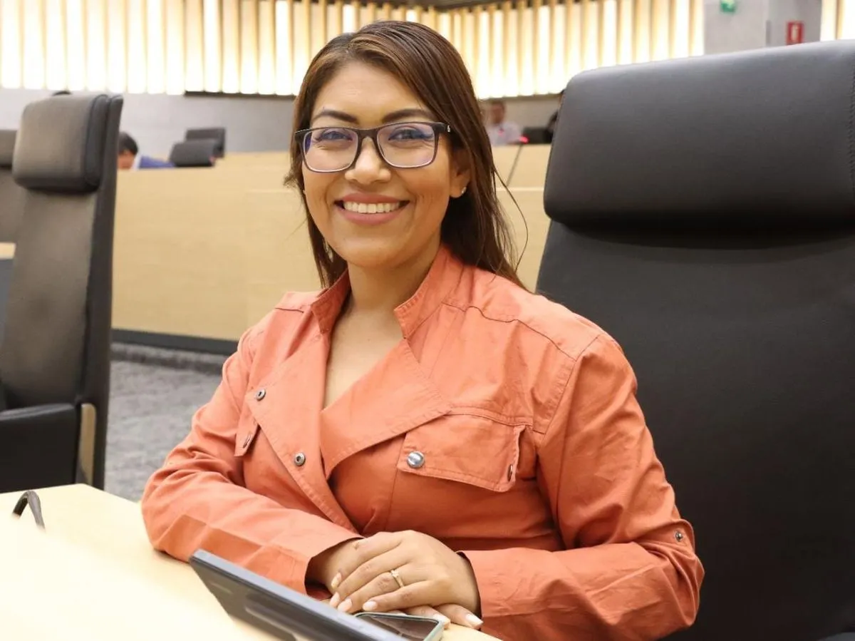 Leonela Jazmín Martínez Ayala, diputada local de Puebla por el partido Nueva Alianza. Foto: Especial