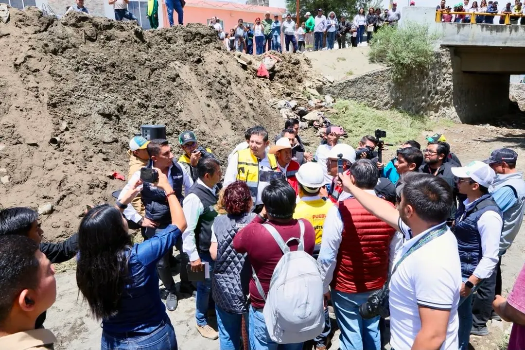 Armenta Recorrido Ciudad Serdan Lluvias