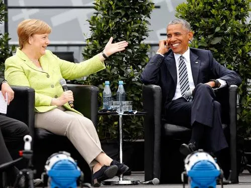 Obama y Merkel piden luchar contra la intolerancia