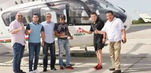 Usan aeronave de Pemex para turistear a Julio César Chávez