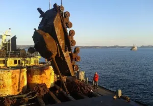 Rusia rescata tanque estadounidense de la II GM del fondo del mar de Barents