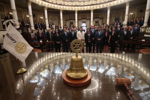 Celebran en el Congreso Local el Día de Rotary en el Estado