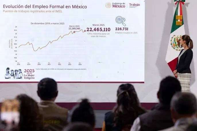 Se ofertarán 100 mil empleos adicionales como parte del Plan México: Sheinbaum