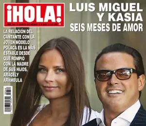 Luis Miguel se deja ver con modelo polaca, su nuevo romance