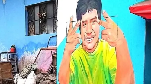 Plasman en murales a víctimas de coronavirus en Perú