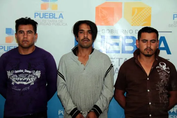 Estatales capturan a trío de peligrosos asaltantes