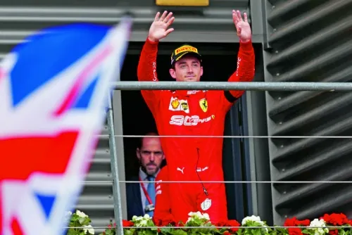 Charles Leclerc gana el Gran Premio de Bélgica, y a sus 21 años es el más joven en ganar un GP para