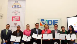 SEDIF acuerda con empresas venta de tarjetas Beca un Niño Indígena