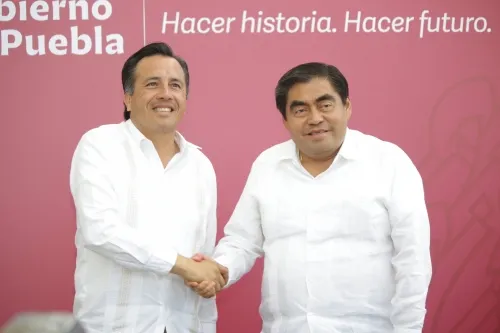 Pactan gobernadores estrategia de seguridad para Puebla y Veracruz