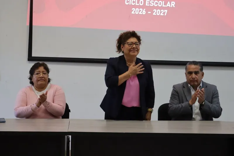 Tere Alfaro, presidenta del SMDIF Cuautlancingo. Foto: Especial
