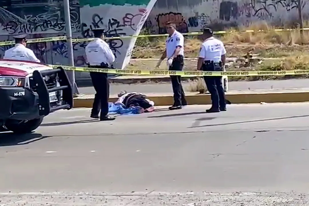 Motociclista Muerto Puente Amozoc