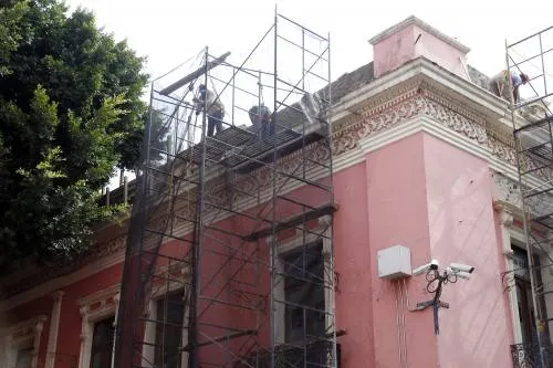 Ayuntamiento invierte 15 mdp en apuntalamiento de inmuebles dañados por el sismo del 19 S
