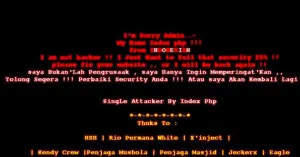 Página web de SFA continuó hackeada esta tarde