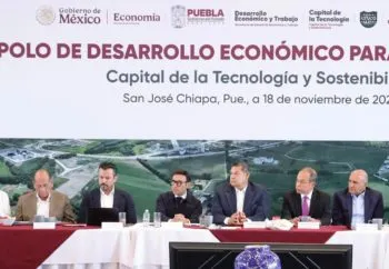 Puebla proyecta 20 mil mdp en inversiones y 20 mil empleos con Polo de Desarrollo para el Bienestar