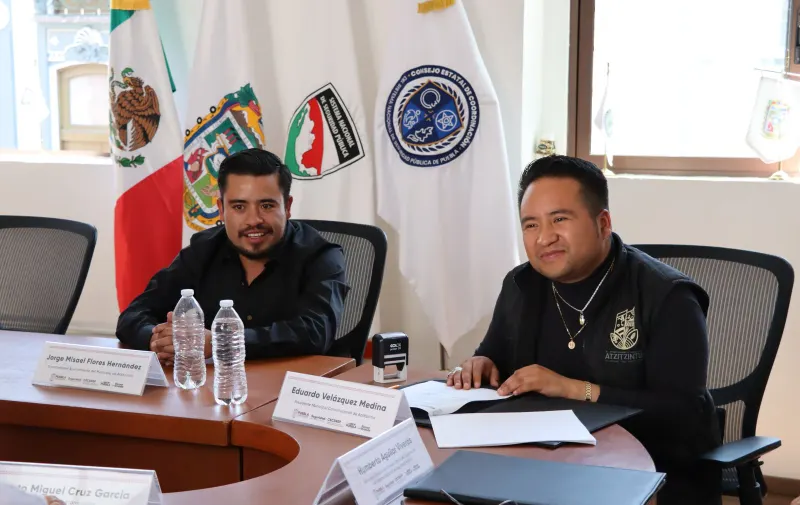 CECSNSP y Atzitzintla firman convenio para realizar Evaluaciones de Control de Confianza