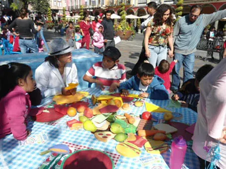 Los pequeños festejaron el Día de Reyes en la Gran Vía Recorre Puebla