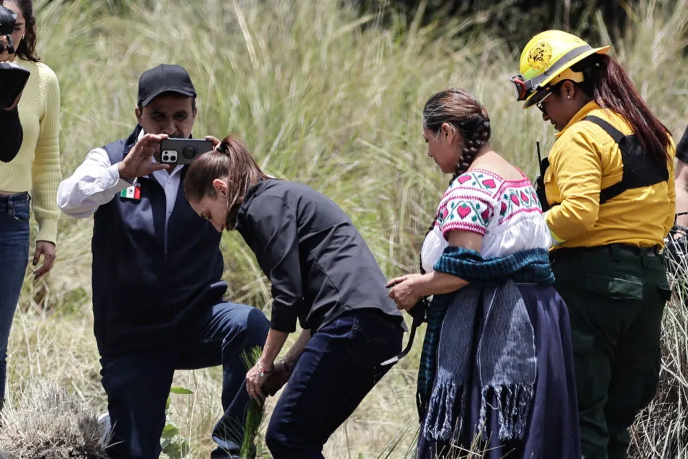 Sheinbaum cierra gira por Puebla y Edomex