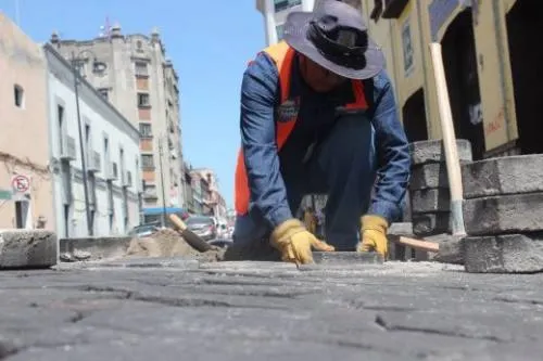 Avanzan las labores de mantenimiento del Centro Histórico a través de “Brigada Urbana”