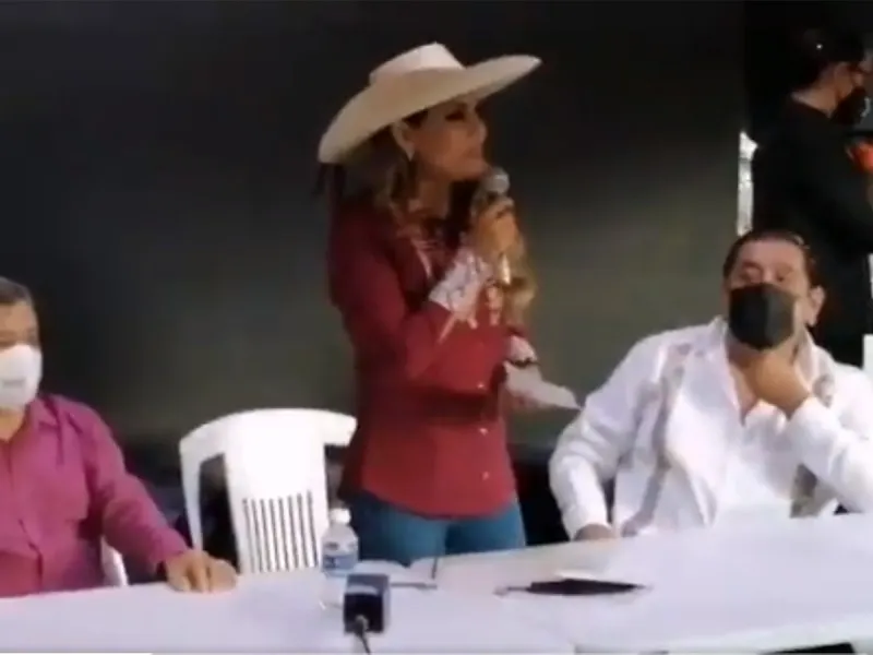 Evelyn Salgado se declara ganadora a la gubernatura en Guerrero