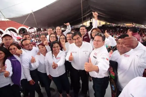 Candidatos de Morena ganarán comicios del próximo domingo: Barbosa