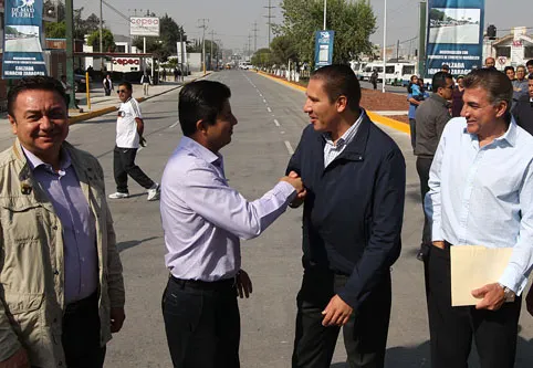 En coordinación RMV y ERP concluyen pavimentación con concreto de Calzada Zaragoza