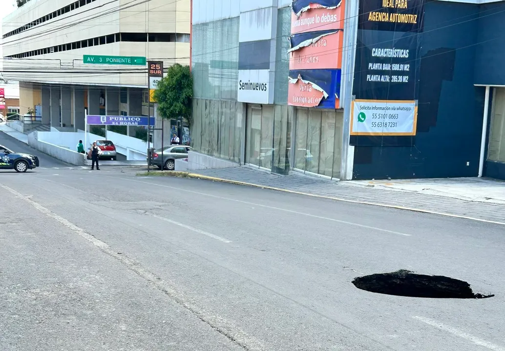 Socavón Puebla