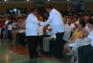Asiste RMV al sexto informe del gobernador de Campeche