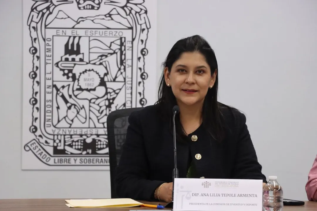 Ana Lilia Tepole Armenta, diputada presidenta de la Comisión de Juventud y Deporte del Congreso del estado de Puebla. Foto: Especial