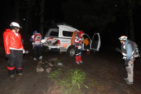 Concluye felizmente el rescate en La Malinche