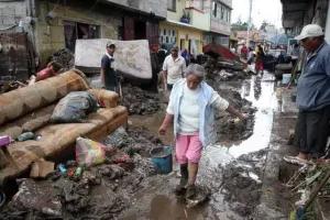 Alertan riesgo por lluvias en colonias de San Martín