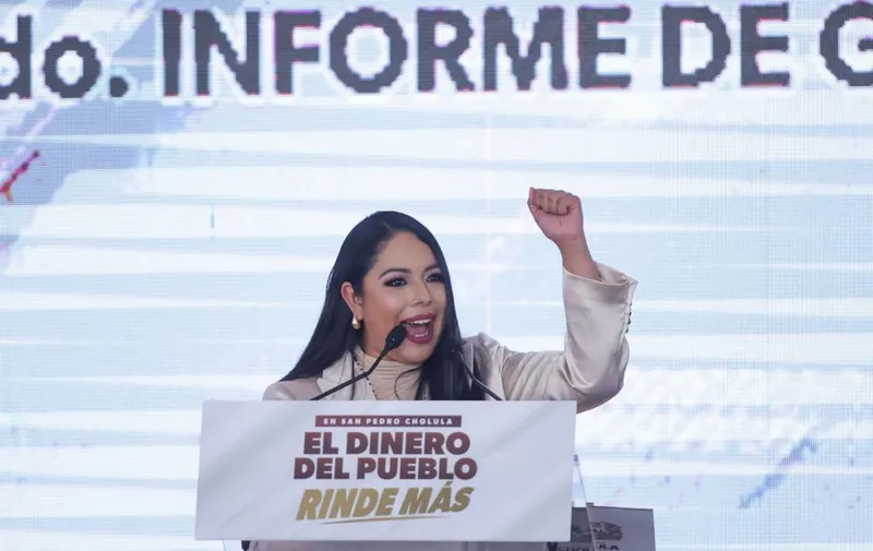 Tonantzin Fernández va por la reelección en San Pedro Cholula; rindió su Segundo Informe de Gobierno